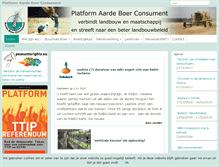 Tablet Screenshot of aardeboerconsument.nl
